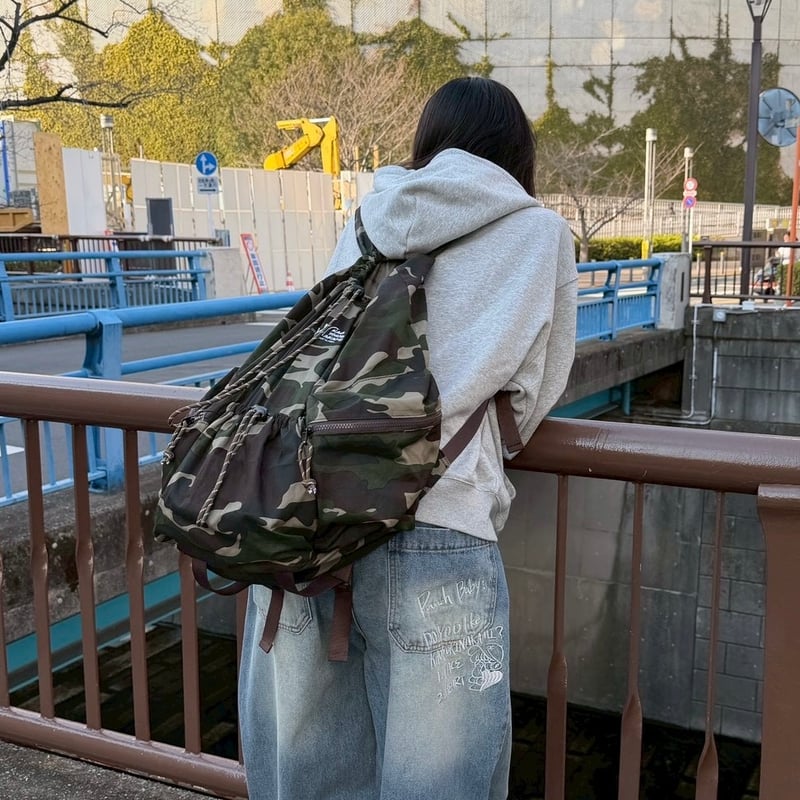 2way camo bag | kaoyorinakami