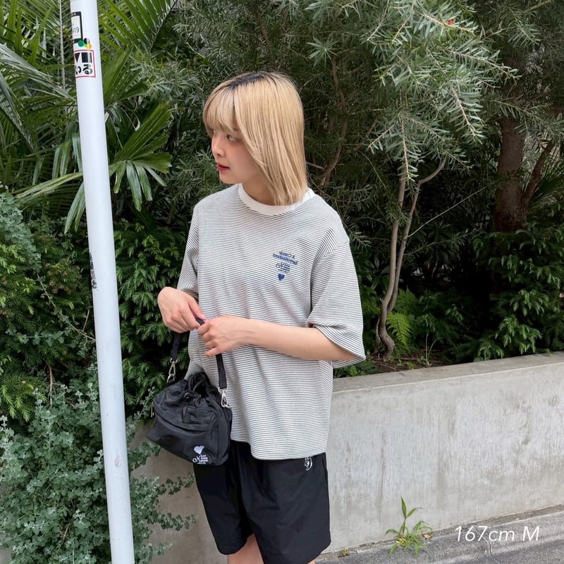 Connie border tee | kaoyorinakami