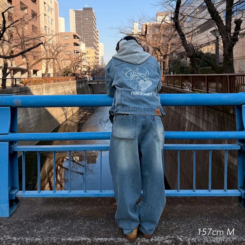punchbaby denim pants | kaoyorinakami