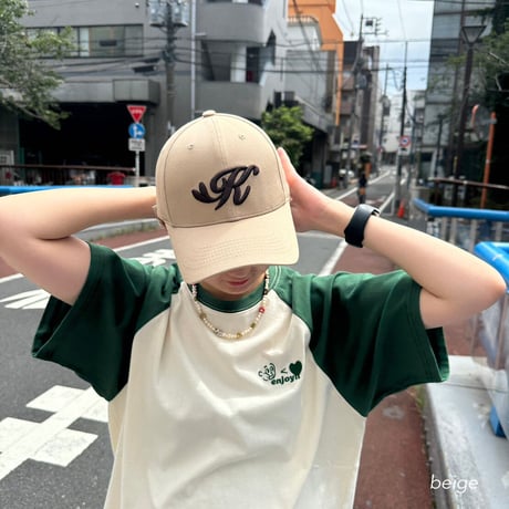 K❤︎ two-tone cap