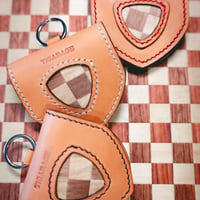 TiGARAGE × ICHI-MATSU Natural wood Lether PickCase