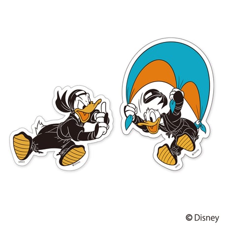 ＜DONALD＞ステッカーセット(小)/＜DONALD＞Sticker×2(small)