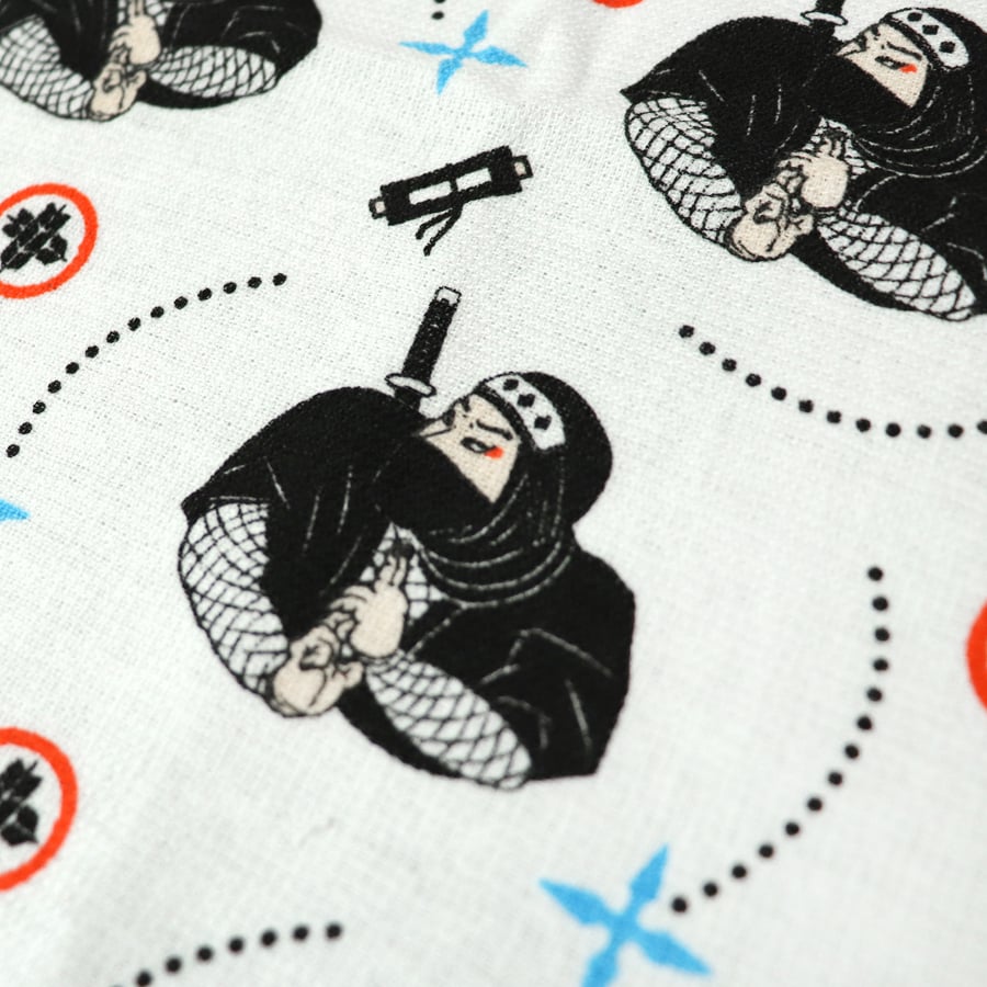 ふんわりガーゼハンドタオル 忍者/Gauze hand towel NINJA | 伊賀の京丸