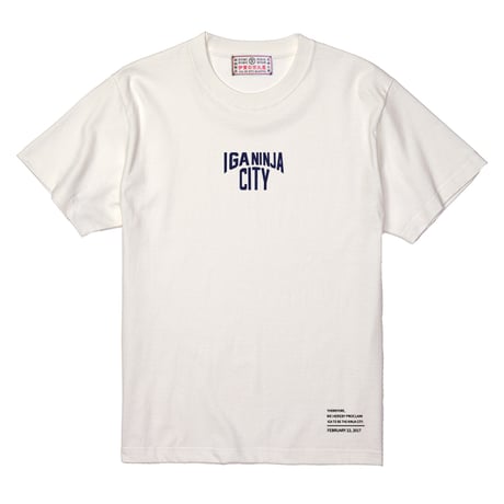 IGA NINJA CITY T-shirts (WHITE)