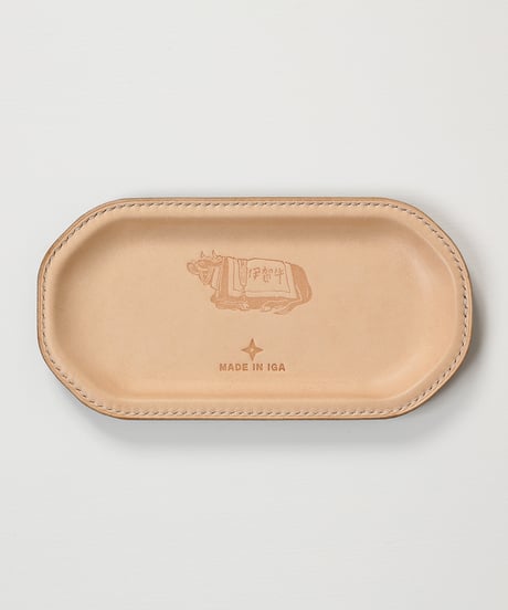 伊賀牛レザートレー IGAUSHI LEATHER TRAY(TAN×BLACK)
