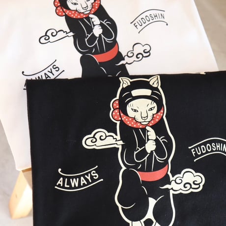 【再入荷】猫忍者 忍法Tシャツ/NEKONINJA T-shirts(WHITE)