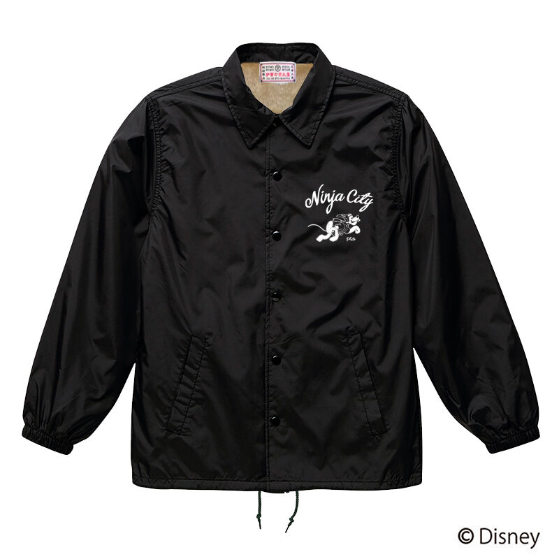 再入荷なし】PLUTO×MICKEY ボアナイロンコーチジャケット/PLUTO×MICKEY