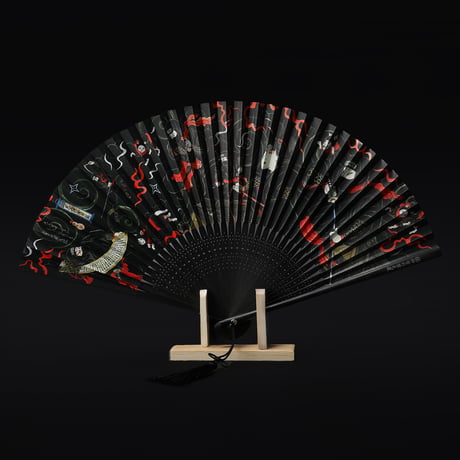 【再入荷】伊賀くみひも京扇子 忍者/IGA KUMIHIMO KYOSENSU NINJA