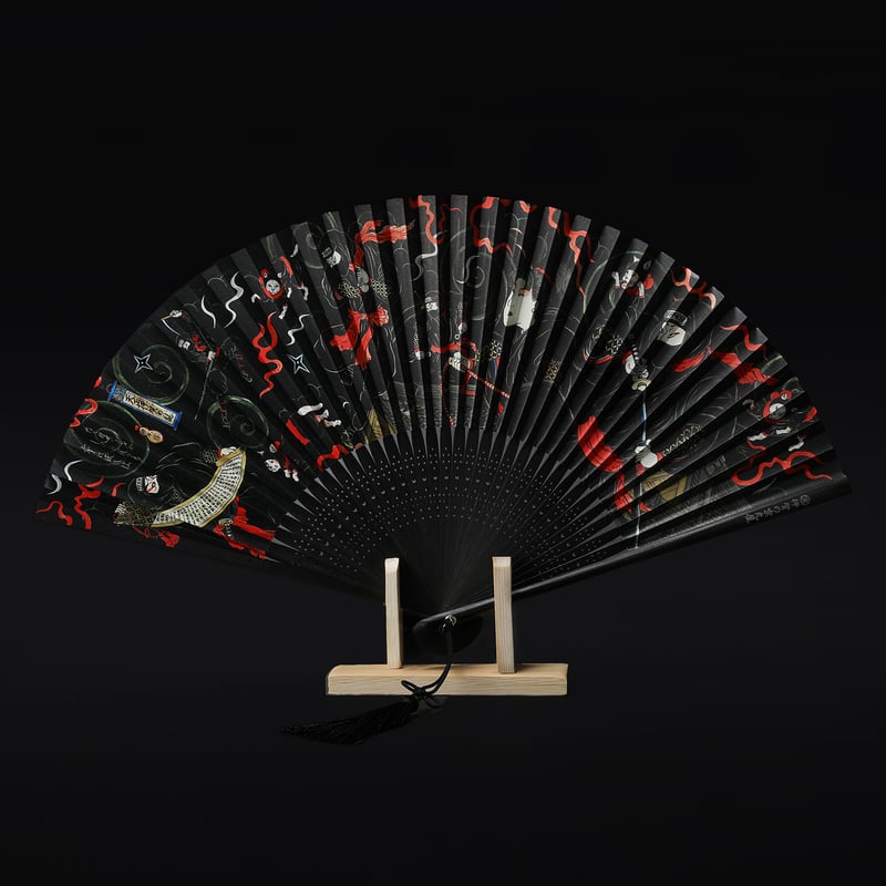 再入荷】伊賀くみひも京扇子 忍者/IGA KUMIHIMO KYOSENSU NINJA |