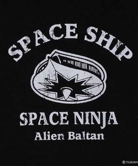 【再入荷なし】宇宙船×バルタン星人Tシャツ/ALIEN BALTAN T-shirts(BLACK）