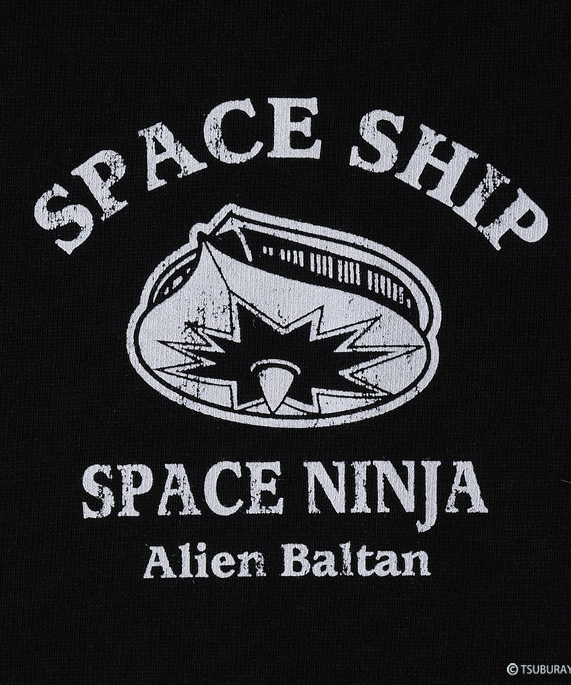 再入荷なし】宇宙船×バルタン星人Tシャツ/ALIEN BALTAN T-shirts(BLA