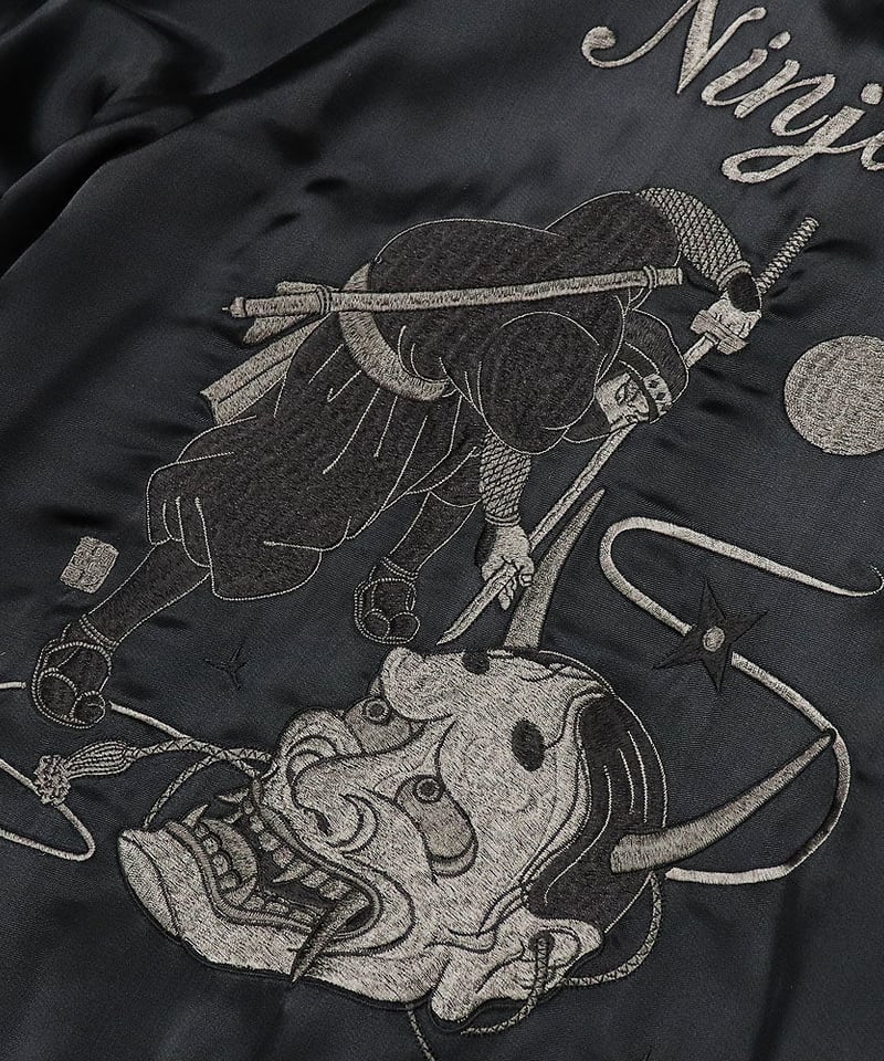 再入荷無し】伊賀くみひも 忍者スカジャン/IGAKUMIHIMO NINJA SUKAJAN