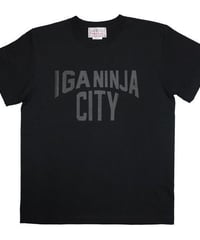 IGA NINJA CITYＴシャツ/IGA NINJA CITY T-shirts(BLACK×BLACK)