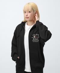【再入荷無し】猫忍者ジップパーカー/NEKONINJA Zip Hoodie(BLACK）