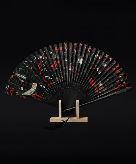 【再入荷無し】伊賀くみひも京扇子 忍者/IGA KUMIHIMO KYOSENSU NINJA