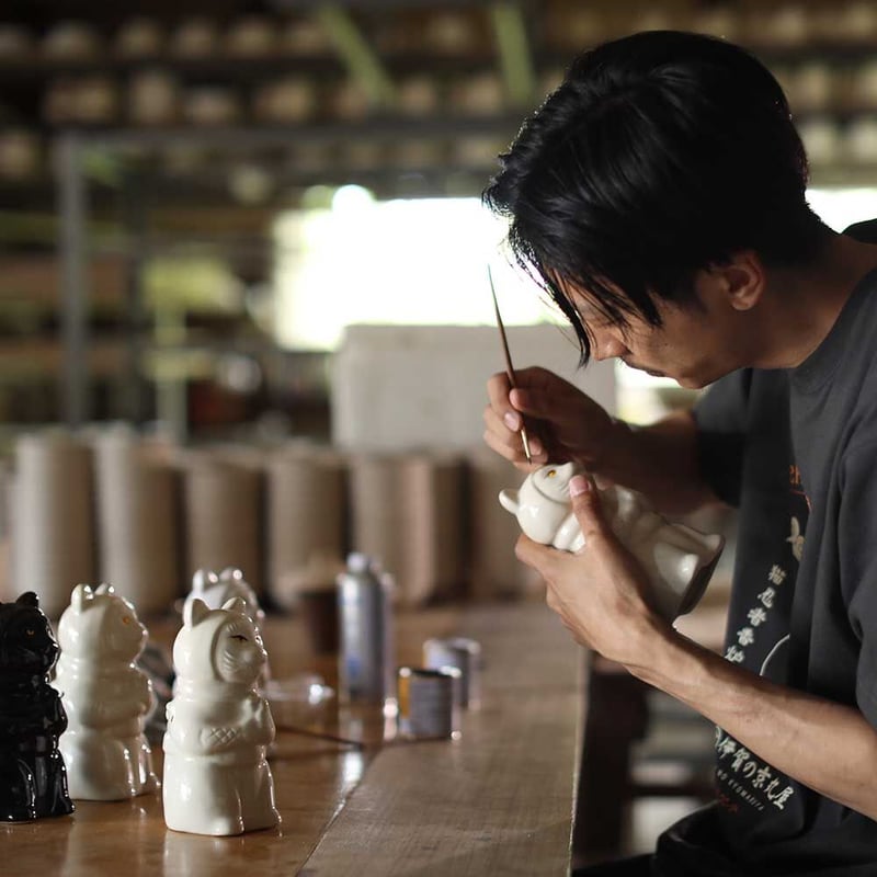 猫忍者香炉/NEKO NINJA INCENSE CHAMBER（BLACK） | 伊賀の京丸