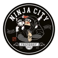 数量限定/忍者フェスタ(東京×伊賀)猫×忍者ステッカー/NEKO×NINJA Sticker