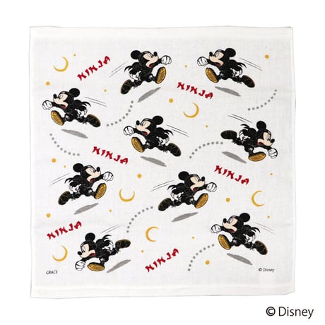 MICKEY ふんわりガーゼハンドタオル/MICKEY Gauze hand towel