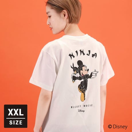 MICKEY JUMP Tシャツ/MICKEY JUMP T-shirts(WHITE)