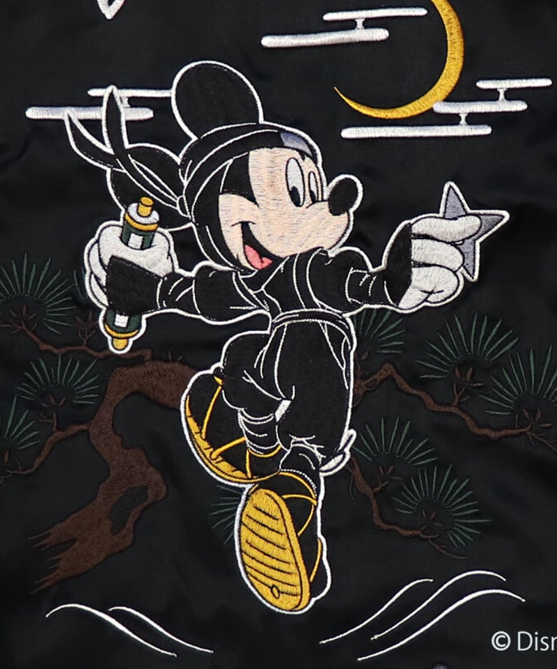再入荷無し】伊賀くみひも MICKEYスカジャン/IGAKUMIHIMO MICKEY SU