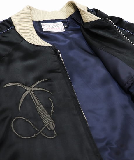 【再入荷無し】伊賀くみひも 忍者スカジャン/IGAKUMIHIMO NINJA SUKAJAN(BLACK)