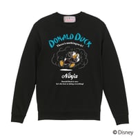 ＜DONALD＞スウェット/ ＜DONALD＞Sweatshirt(BLACK）