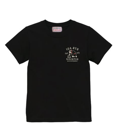 猫忍者 忍法Tシャツ/NEKONINJA T-shirts(BLACK)