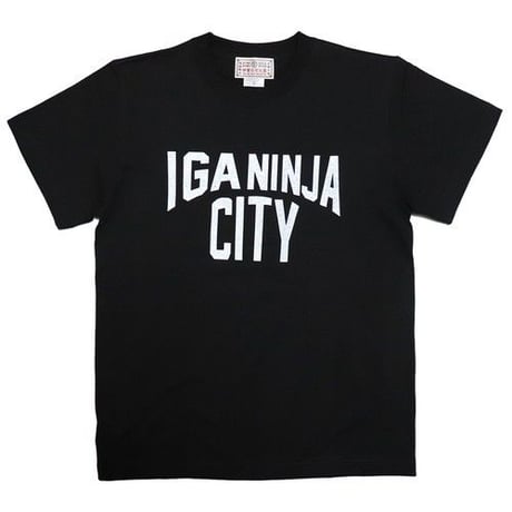 IGA NINJA CITYＴシャツ/IGA NINJA CITY T-shirts(BLACK)