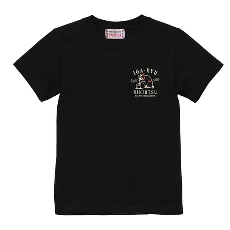 【再入荷】猫忍者 忍法Tシャツ/NEKONINJA T-shirts(BLACK)