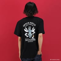 【再入荷なし】宇宙船×バルタン星人Tシャツ/ALIEN BALTAN T-shirts(BLACK）