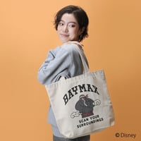 【NEW】BAYMAX トートバッグ/BAYMAX Bag(Ivory）
