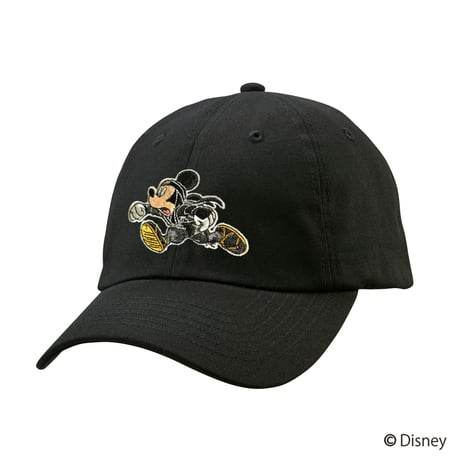MICKEY ワンポイントキャップ/MICKEY Cap(BLACK)