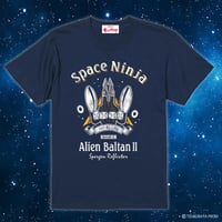 【再入荷なし】バルタン星人（二代目）Tシャツ/ALIEN BALTAN T-shirts(NAVY）