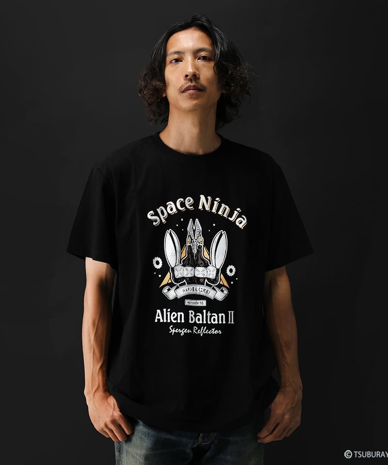 再入荷なし】バルタン星人（二代目）Tシャツ/ALIEN BALTAN T-shirts(BL