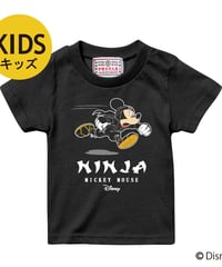MICKEY RUN キッズTシャツ/MICKEY RUN KIDS T-shirts(BLACK)