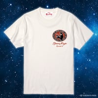 バルタン星人シルエットロゴ Tシャツ/Alien Baltan Logo T-shirts(WHITE）