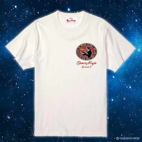バルタン星人シルエットロゴ Tシャツ/Alien Baltan Logo T-shirts(WHITE）