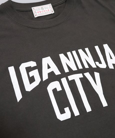 【NEW】IGA NINJA CITY Tシャツ/IGA NINJA CITY T-shirts(SUMI BLACK)