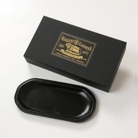 伊賀牛レザートレー IGAUSHI LEATHER TRAY(BLACK)