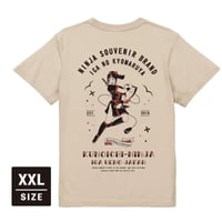 くのいちTシャツ/KUNOICHI T-shirts(SAND BEIGE)