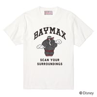 BAYMAX Tシャツ/BAYMAX T-Shirts(WHITE）