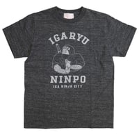 忍者忍法Ｔシャツ /NINJA NINPO T-shirts(H.BLACK)