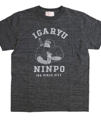 忍者忍法Ｔシャツ /NINJA NINPO T-shirts(H.BLACK)