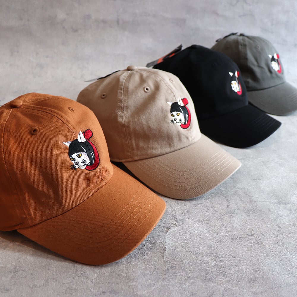 猫忍者キャップ/NEKONINJA CAP(BLACK) | 伊賀の京丸屋／公式通販サイト