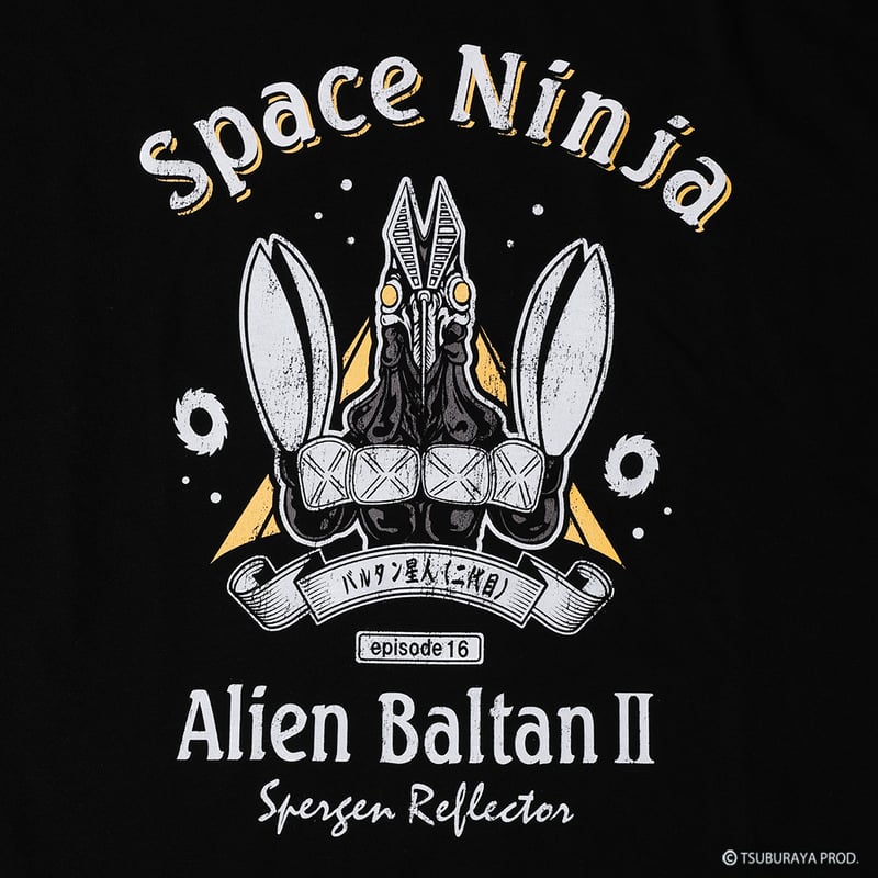 再入荷なし】バルタン星人（二代目）Tシャツ/ALIEN BALTAN T-shirts(BL