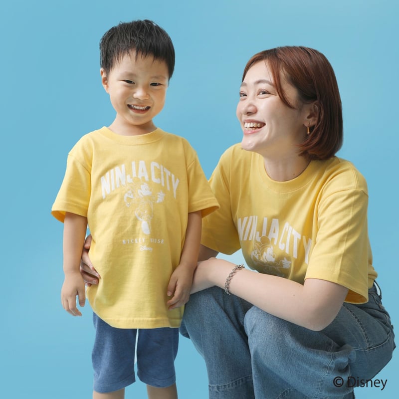 ミッキーマウス Tシャツ イエロー MICKEY Tシャツ/MICKEY T-shirts(YELLOW) | 伊賀の京丸屋／公式