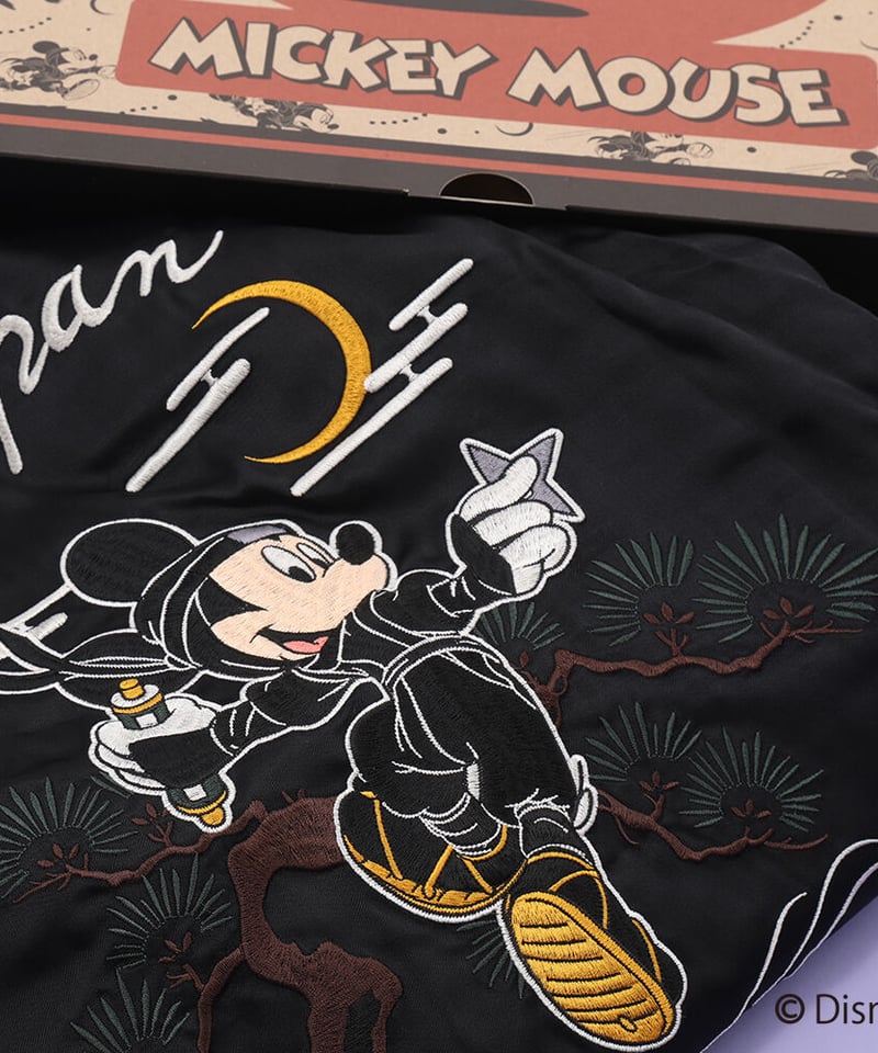 再入荷無し】伊賀くみひも MICKEYスカジャン/IGAKUMIHIMO MICKEY SU