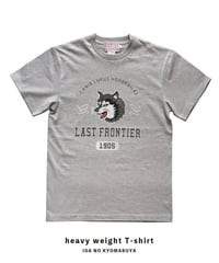 【NEW】狼ベビーウェイトTシャツ/ Wolf heavy weight T-shirts(GRY)