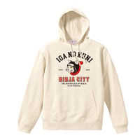 猫忍者パーカー/CAT NINJA Hoodie(NATURAL）