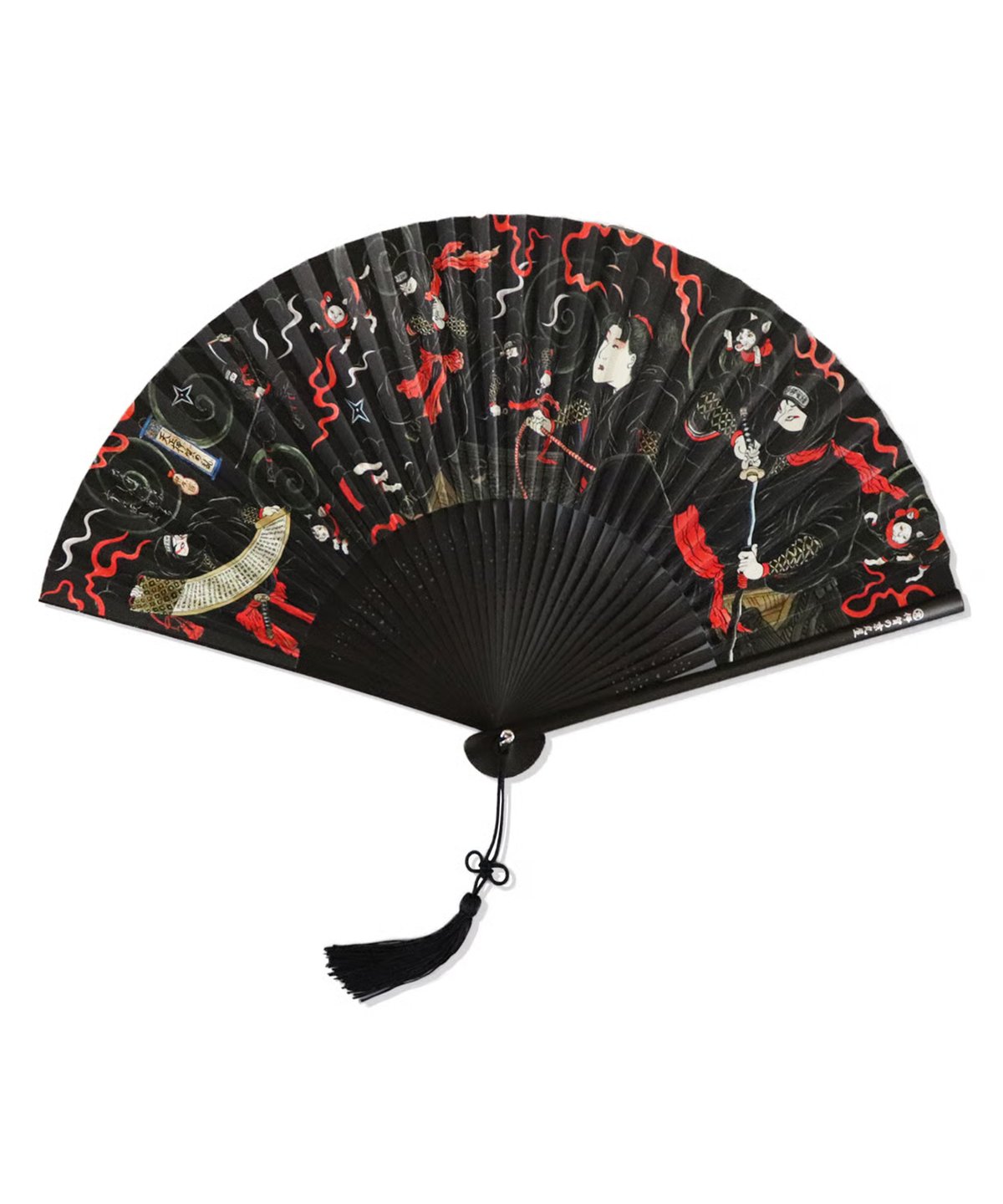 再入荷無し】伊賀くみひも京扇子 忍者/IGA KUMIHIMO KYOSENSU NINJA
